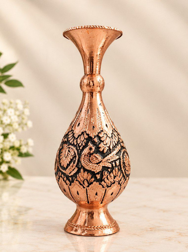 گلدان مسی