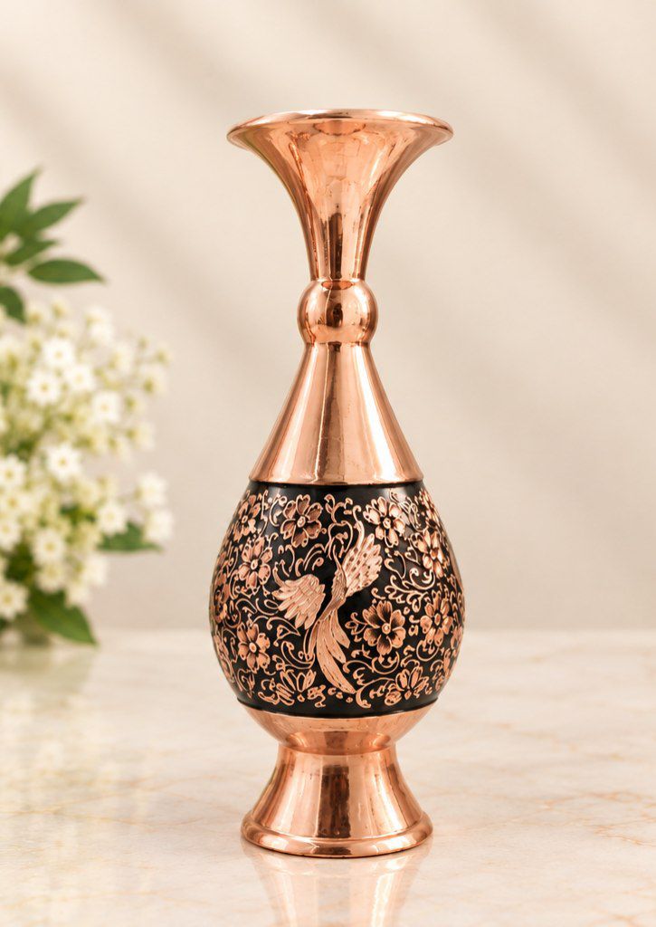 گلدان مسی پرداز