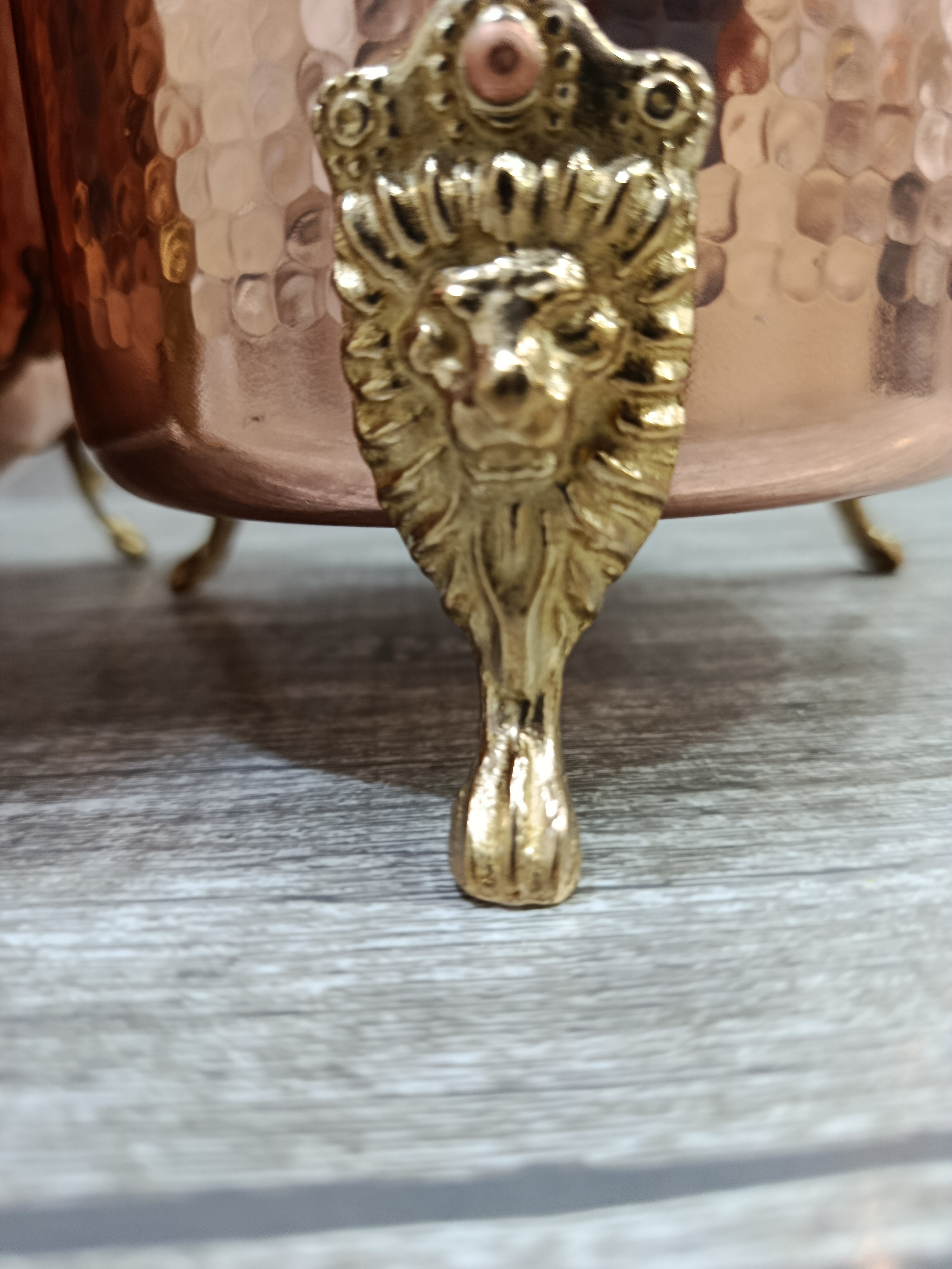 جای دستمال کاغذی و سطل زباله مسی سنگین وزن نانو